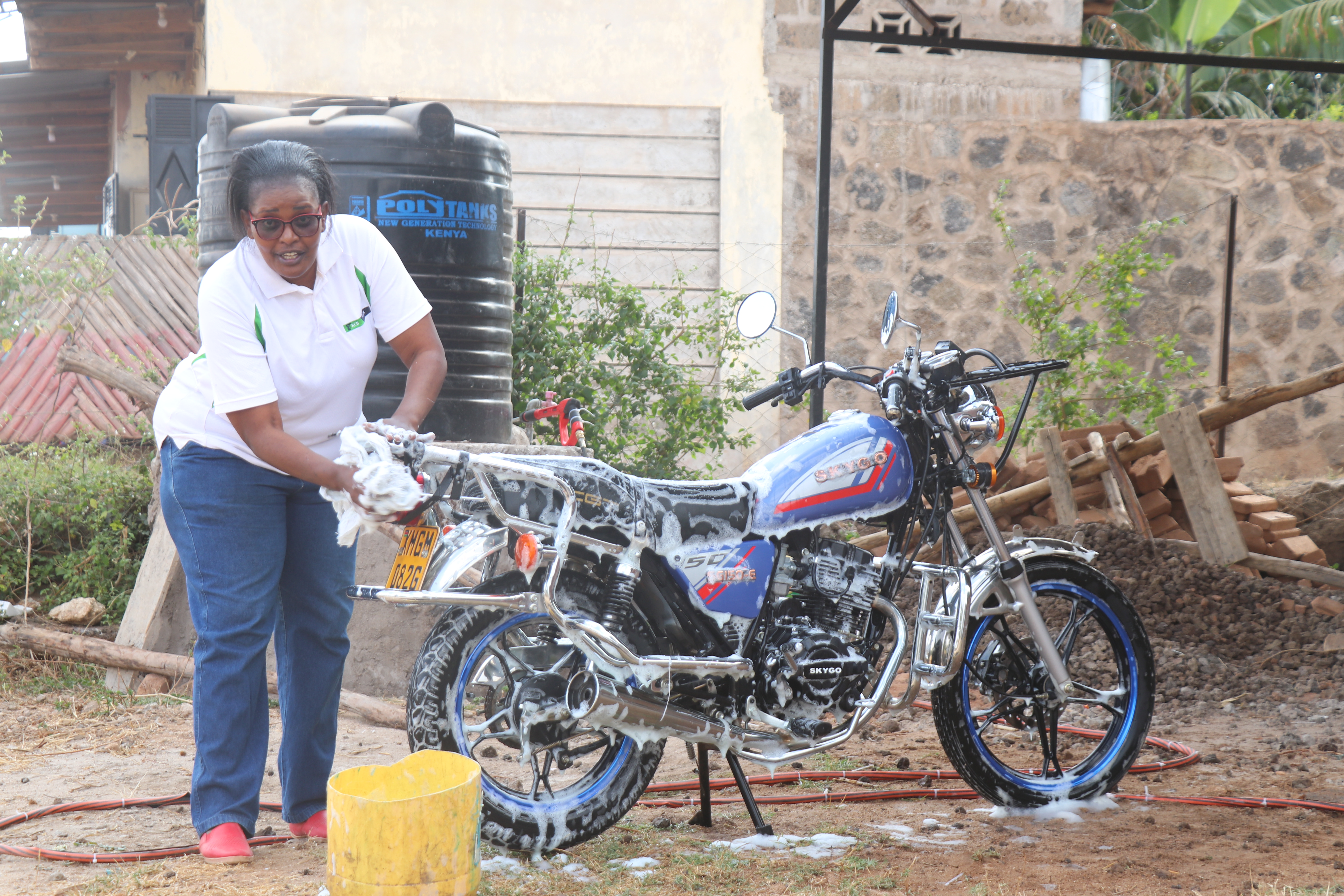 Washing Away Limits-How Mercy Built Her Independence.